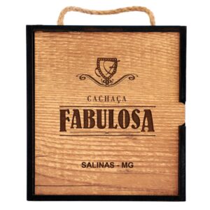Estojo Cachaça Fabulosa 200 ml