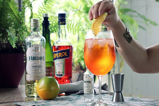 Cachaça Fabulosa Aperol Spritz 12