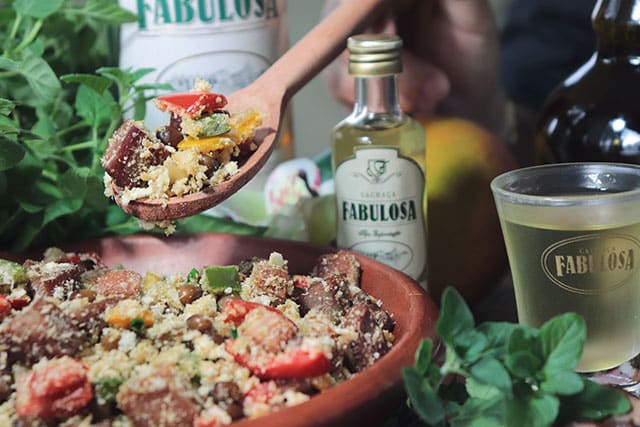 Farofa de Feijão Andu e Cachaça Mineira 2