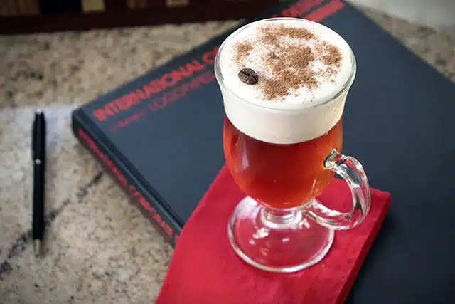 Irish Coffee de Cachaça Fabulosa